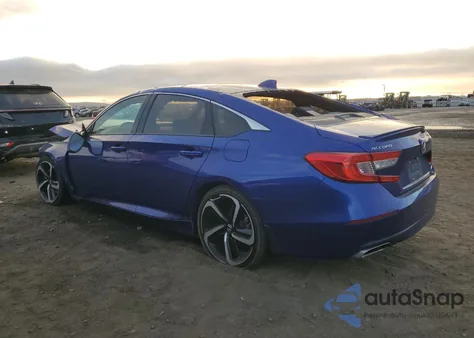 2020 Honda Accord Sport из США, поврежденный, VIN 1HGCV1F37LA101462